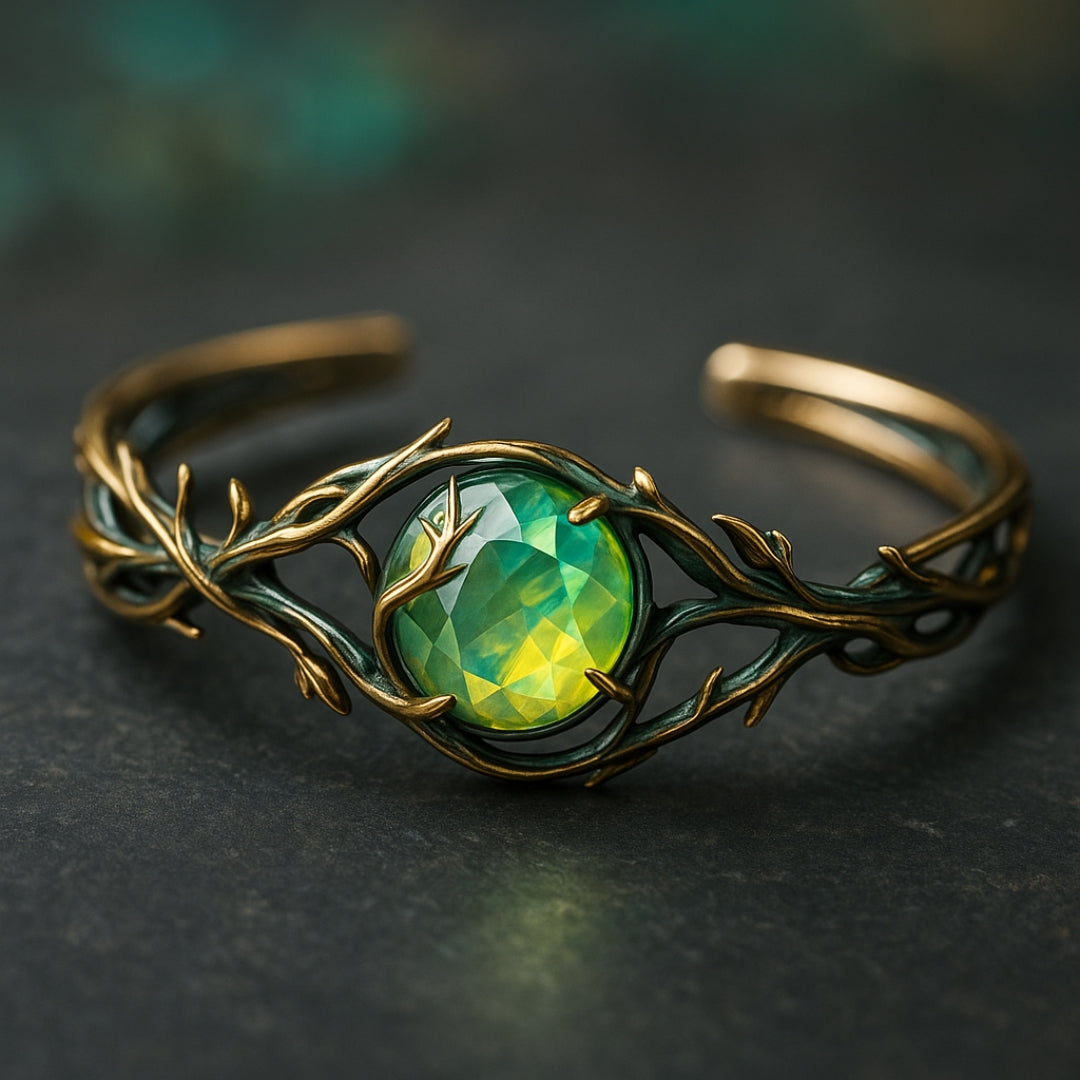 Green Opal Nature Bracelet