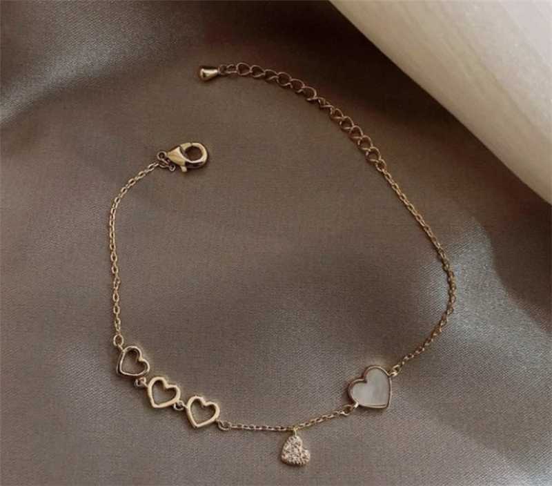Off-White Heart Bracelet