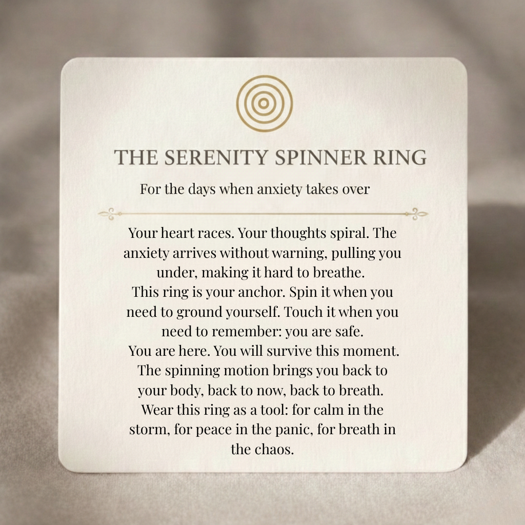The Serenity Spinner Ring