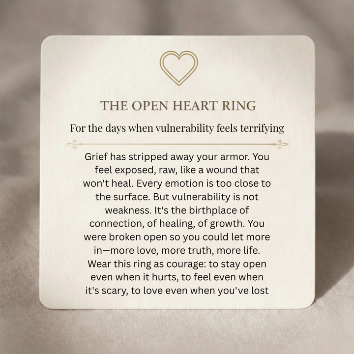 The Open Heart Ring
