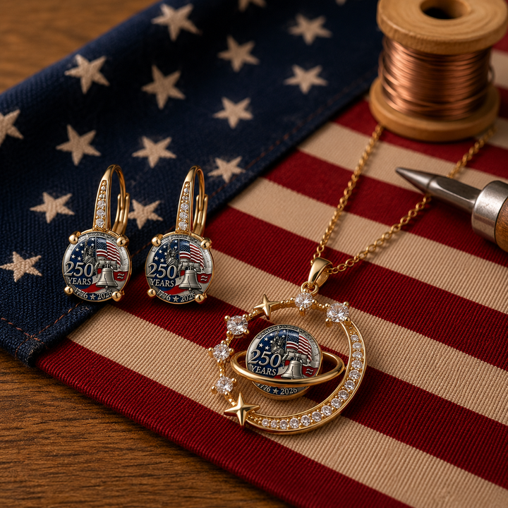The Grace Duo - Earring & Necklace Set