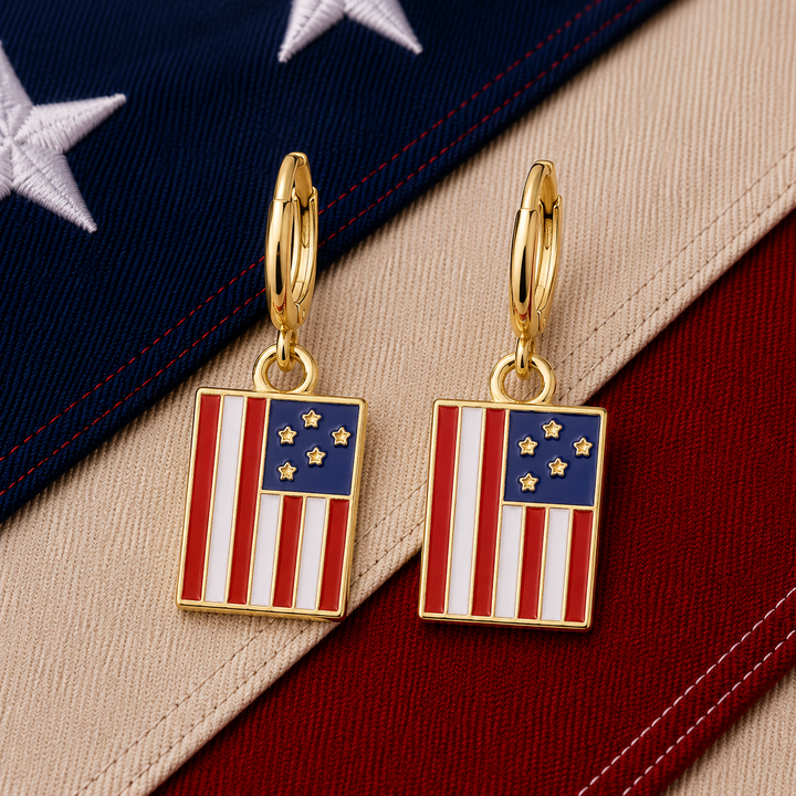 Stars & Stripes Studs