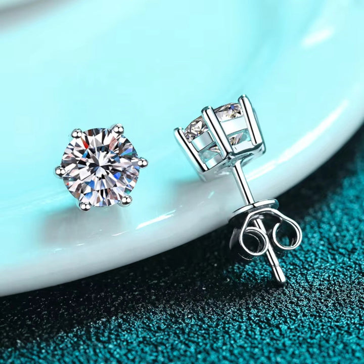 Chic White Gold Tera Earrings