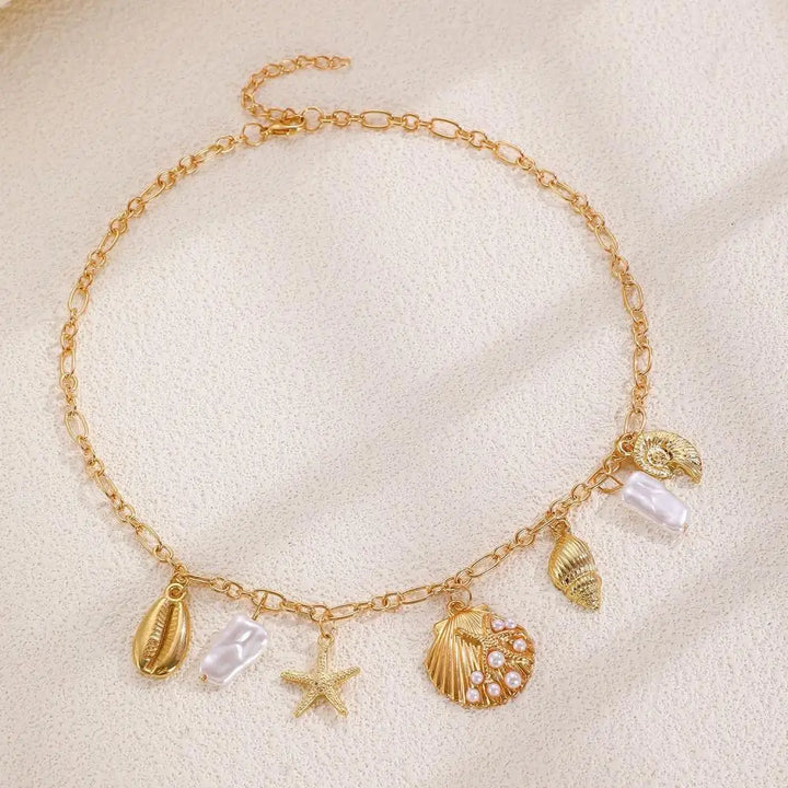 Pearl Starfish Ocean Treasures Necklace