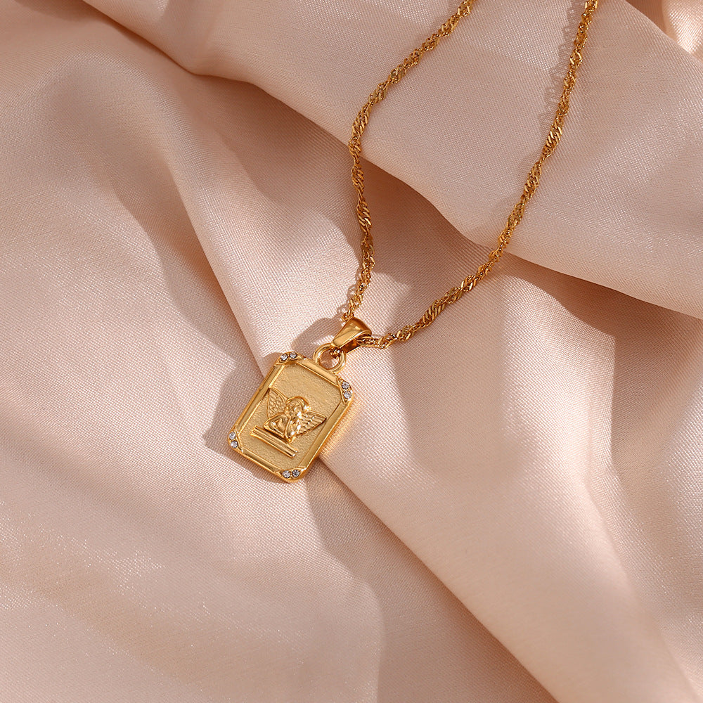 Cleo Angel Necklace