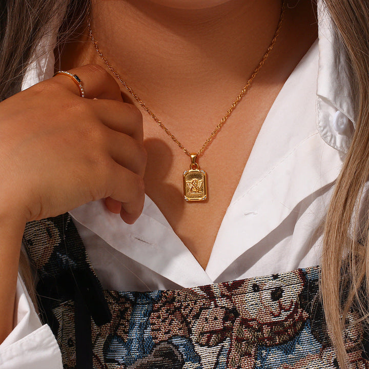Cleo Angel Necklace