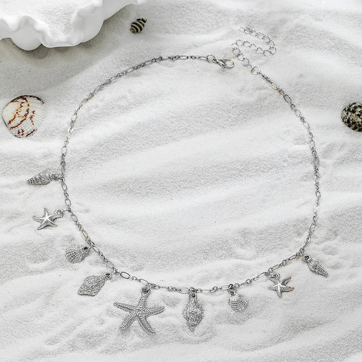 Ocean Dreams Starfish Shell Necklace
