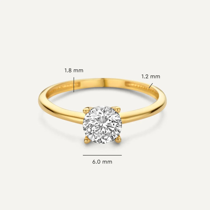 Savaya El Playa Ring | White Gold