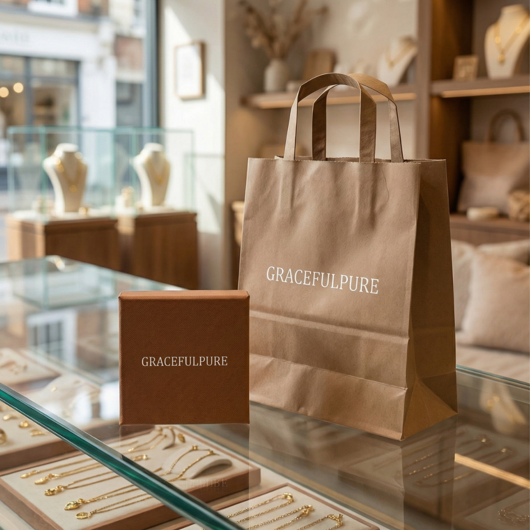 Flat Link Curb Chain Necklace | Gold