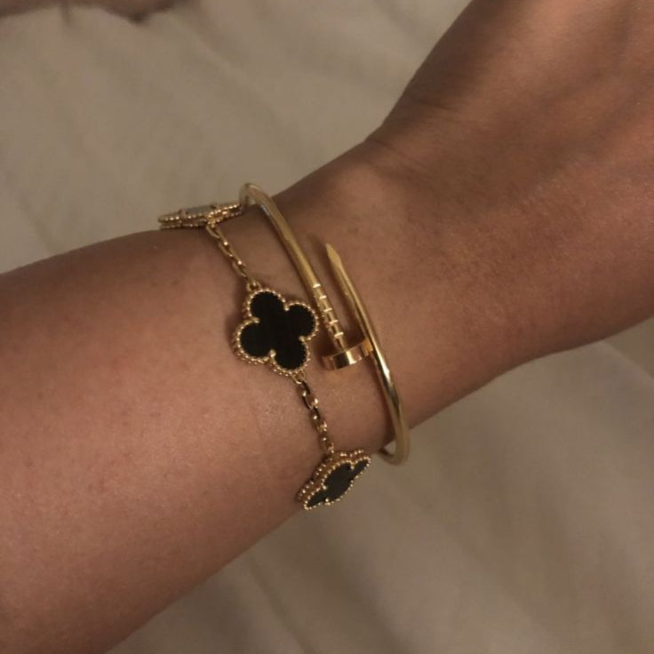 Trinity Bracelet Black