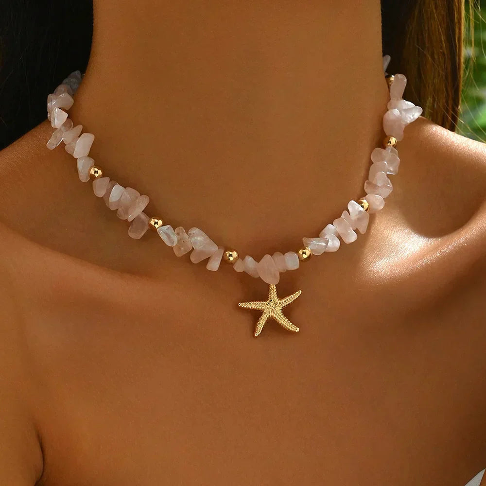 Ocean Dreams Seashell Pendant Necklace