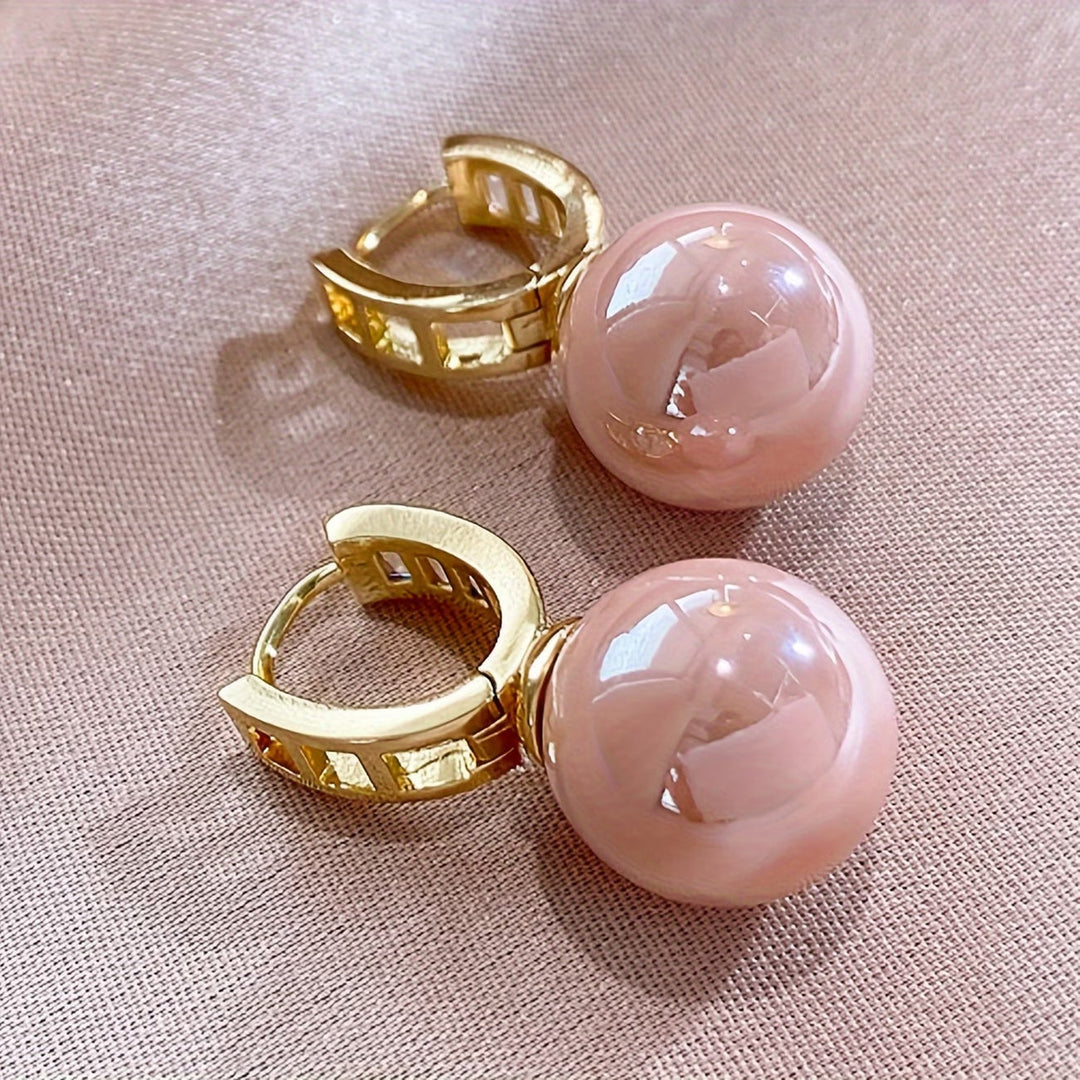 Blushing Pearl Earrings