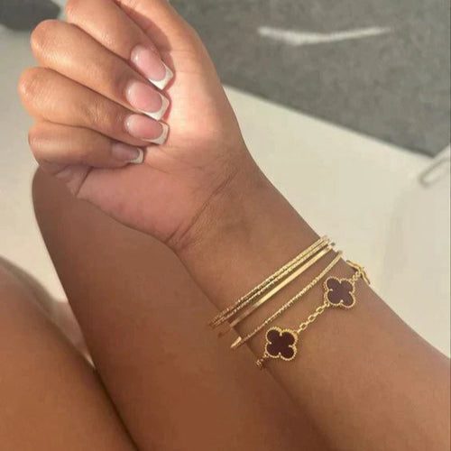 Trinity Bracelet Black