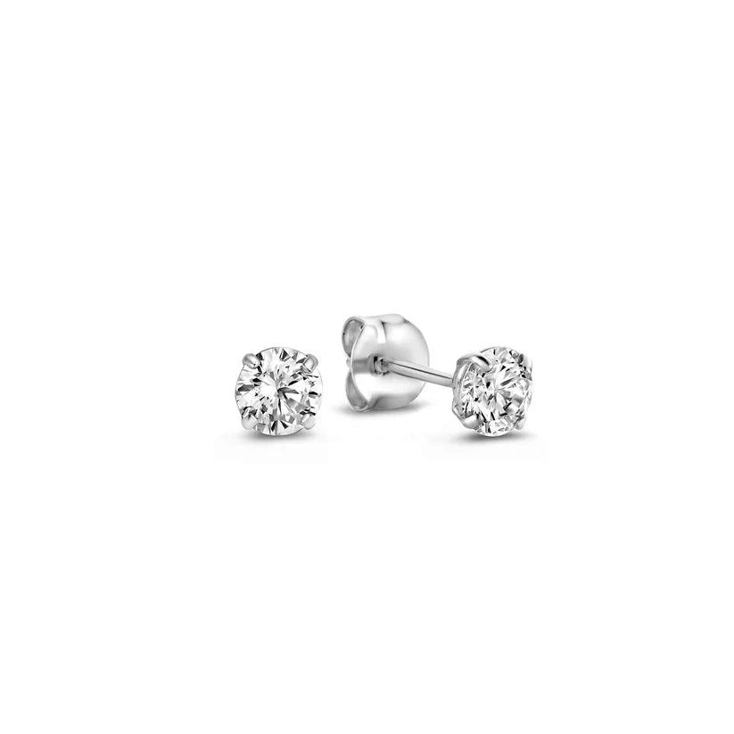Tears™ | Gold Stone Stud Earrings