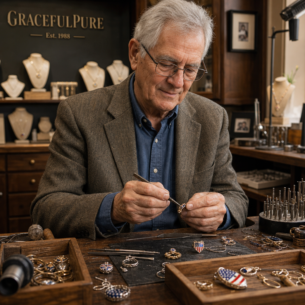 250th Anniversary Drop Earrings