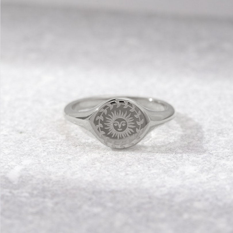 Silver Ring for the Summer Solstice